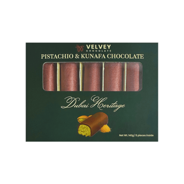Velvey Pistachio & Kunafa Chocolate Bar