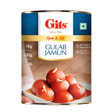 Open & Eat Gulab Jamun by Gits