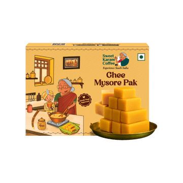 Original Ghee Mysore Pak by Sweet Karam Coffee