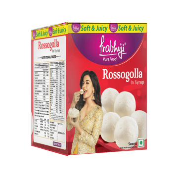 Soft & Juicy Rasgulla by Haldiram's Prabhuji