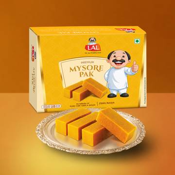 Premium Mysore Pak (Ghee Rich) by Lal