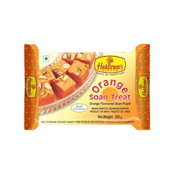 Orange Soan Papdi By Haldiram's Nagpur