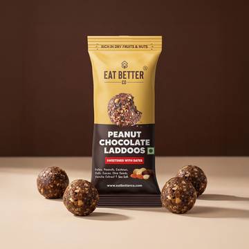 Peanut Chocolate Sugar-Free Laddu by Eat Better Co