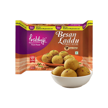 Besan Desi Ghee Laddu by Haldiram's Prabhuji