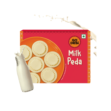 Milk Peda with 66% Khoa by GO DESi