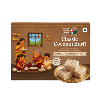 Classic Coconut Burfi Sweet Karam Coffee