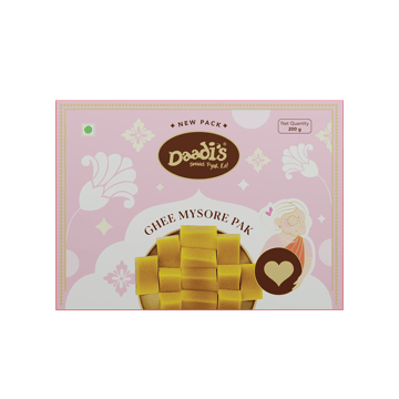 Ghee Mysore Pak by Daadi's