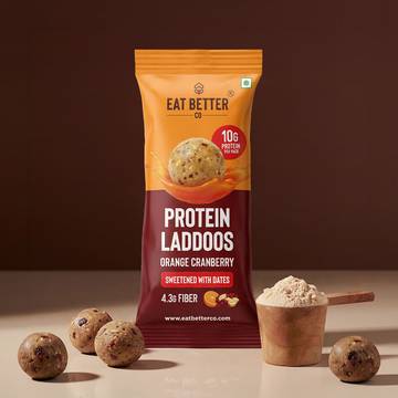 Peanut Cranberry Protein Laddu by Eat Better Co