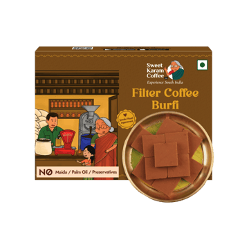 Filter Coffee Burfi by Sweet Karam Coffee
