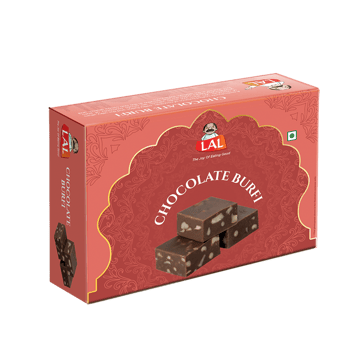 Choco Almond Burfi by Lal