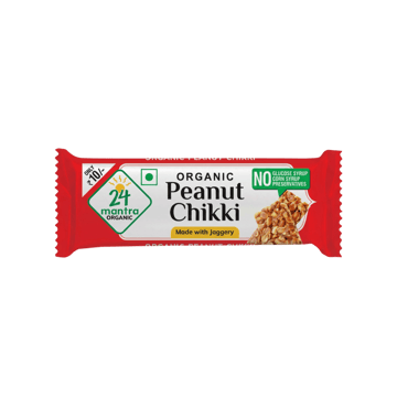 Peanut Chikki 24 Mantra Organic