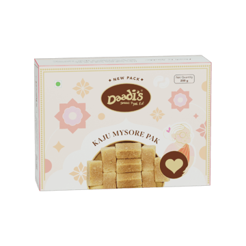 Kaju Mysore Pak by Daadi's