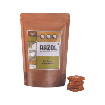 Coconut Jaggery Chikki by Aazol