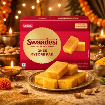 Ghee Mysore Pak by Unibic Swaadesi