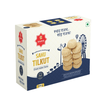 Sahu Rajasthani Tilkut Indian Sweets by Sahu Gajak Bhandar