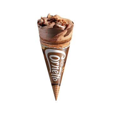 Kwality Wall's Cornetto Double Chocolate Frozen Dessert Cone