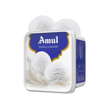 Amul Vanilla Magic Ice Cream Tub