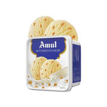 Amul Butterscotch Bliss Ice Cream Tub