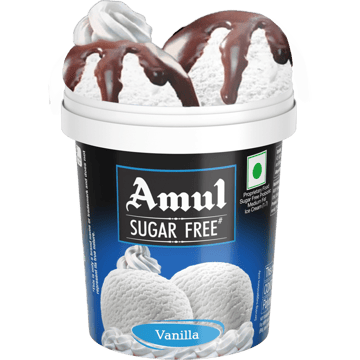 Amul Vanilla Ice Cream Cup (No Added Sugar)