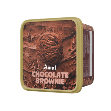 Amul Chocolate Brownie Ice Cream Tub