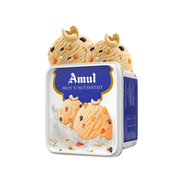 Amul Fruit N Nut Fantasy Ice Cream Tub