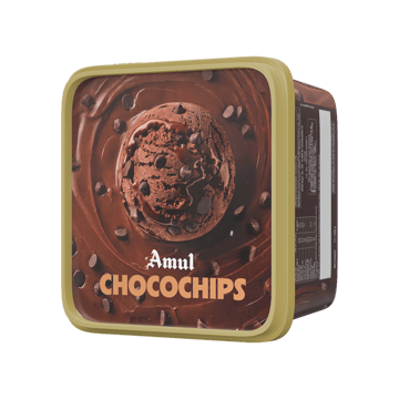 Amul Choco Chips Ice Cream Tub