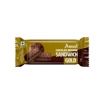 Amul Gold Chocolate Brownie Ice Cream Sandwich