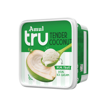 Amul Tru Tender Coconut Ice Cream Tub
