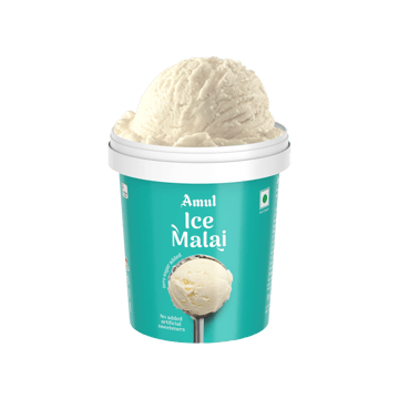 Amul Ice Malai Ice Cream Cup (No Added Sugar)
