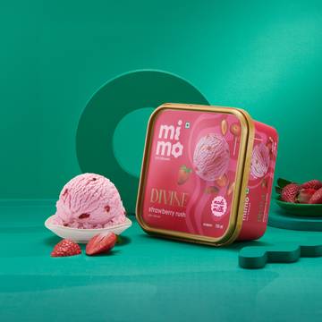 Mimo Strawberry Rush Ice Cream Tub
