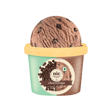 NIC Choco Chips Ice Cream Cup