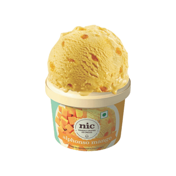 NIC Alphonso Mango Ice Cream Cup