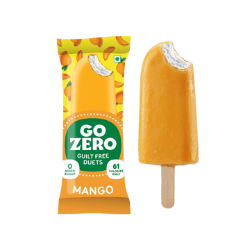 Go Zero Mango Duet Guilt Free Ice Cream Stick