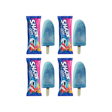 Lotte Strawberry & Orange Ice Cream Popsicle