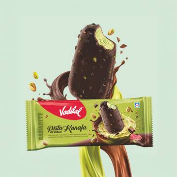 Vadilal Pista Kunafa Ice Cream Stick