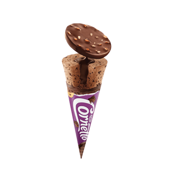 Kwality Wall's Cornetto Choco Brownie Frozen Dessert Cone