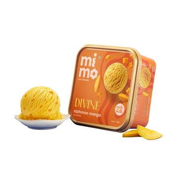 Mimo Alphonso Mango Ice Cream Tub