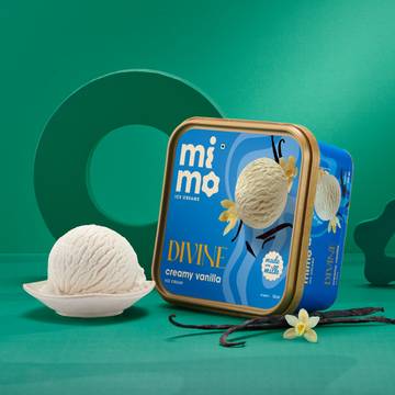 Mimo Creamy Vanilla Ice Cream Tub