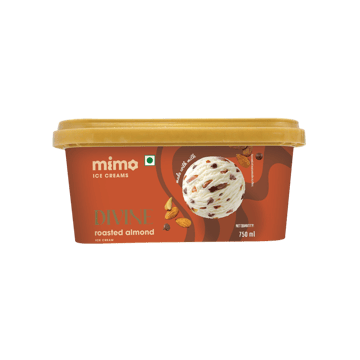 Mimo Roasted Almond Ice Cream Tub