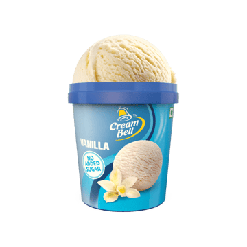 Cream Bell Vanilla Ice Cream Cup (No Added Sugar)