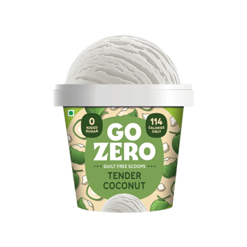 Go Zero Tender Coconut Guilt Free Ice Cream Cup