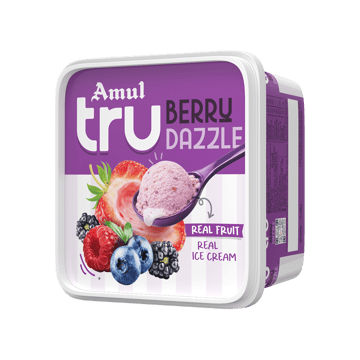 Amul Tru Berry Dazzle Ice Cream Tub