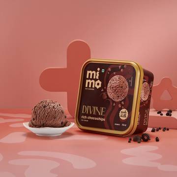 Mimo Rich Chocochips Ice Cream Tub