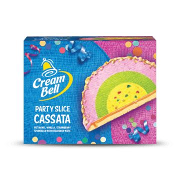 Cream Bell Party Slice Cassata Ice Cream
