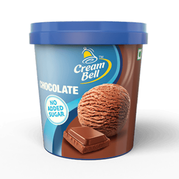 Cream Bell Chocolate Ice Cream Cup (No Added Sugar)