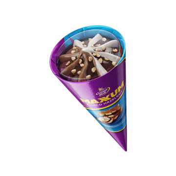 Cream Bell Maxxum Choco Hazelnut Ice Cream Cone