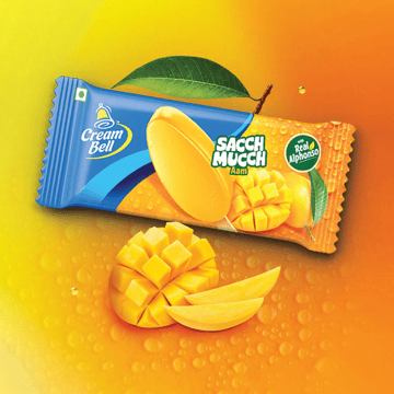 Cream Bell Sacch Mucch Aam Ice Cream Stick