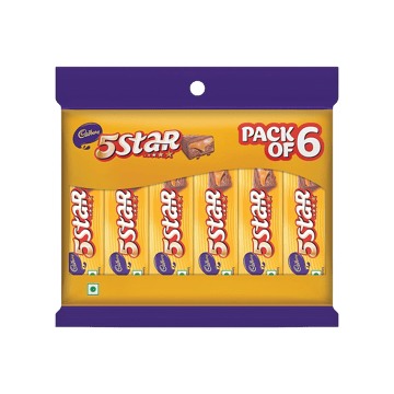 Cadbury 5 Star Filled Bar Chocolate Pack