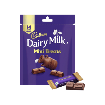 Cadbury Dairy Milk Mini Treats Small Milk Chocolate Pack