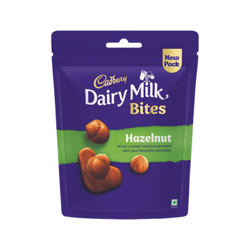 Cadbury Dairy Milk Bites Assorted Chocolate Pack - Hazelnut